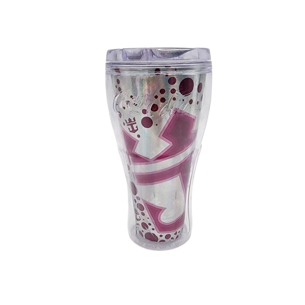 Royal Caribbean Cruise Line Coca Cola Tumbler Cup 2017 Red 7.5" Souvenir
